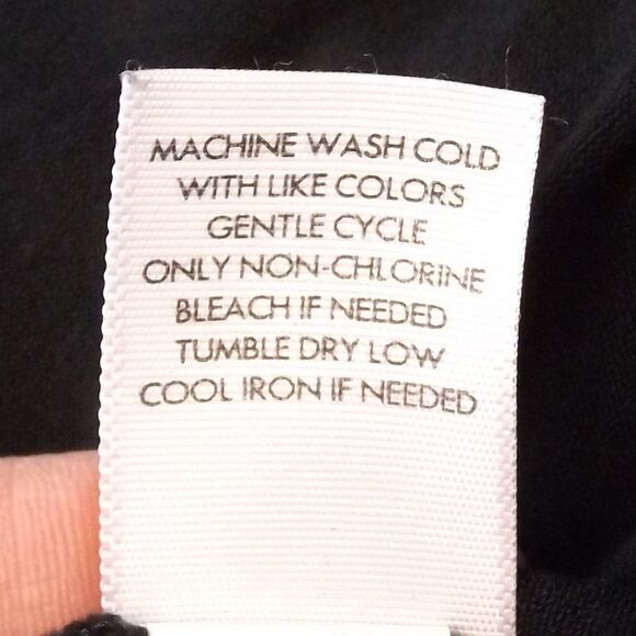 J.Jill Jacket, XL, Lightweight, Black, Open front, Pockets, Long sleeve - Picture 13 of 14